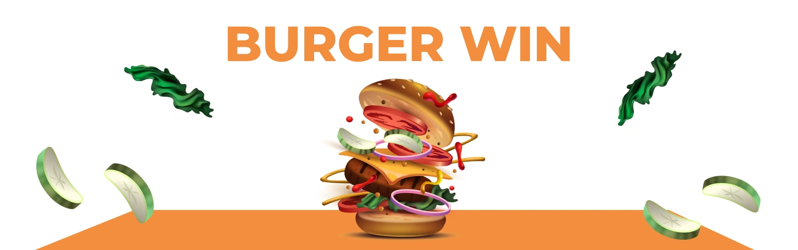 Banner principal de Burger Win.
