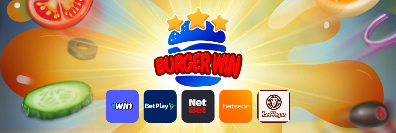 Imagen de Burger Win con casinos asociados.